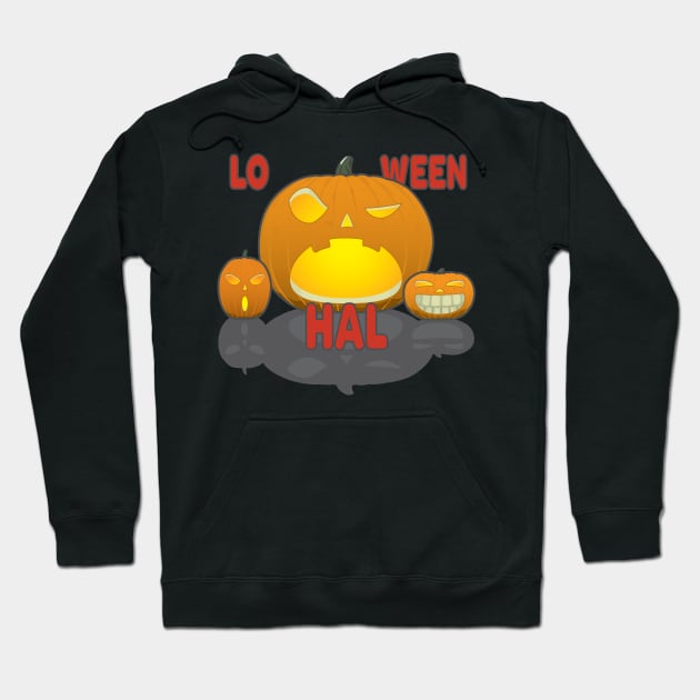 Halloween Pumpkins Hoodie by RCLWOW